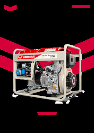 Diesel Power Generators Yanmar YDG3700N