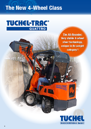 Belediye çok amaçlı araçlar dizel Tuchel Quattro