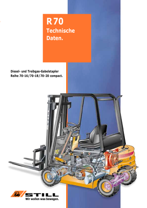 Diesel Forklifts Still R 70-16