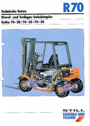 Diesel Forklifts Still R 70-25