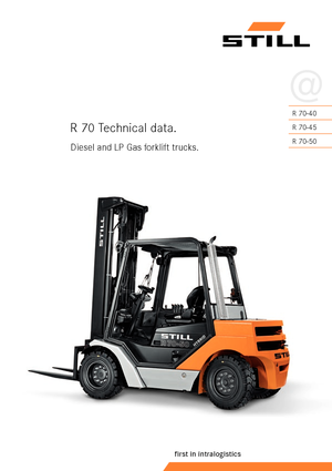 LPG Forklifts Still R 70-50 T
