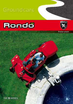 Municipal Tractors Front Hitch Carraro Rondo K 333