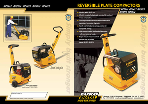 Reversible Vibratory Plate Compactors Shatal RP 2413-50
