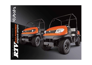 Municipal Tractors Front Hitch Kubota RTV 500