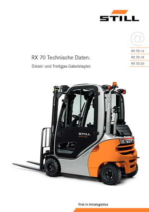 Ön forkliftler dizel Still RX 70-20