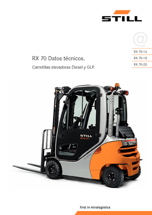 Diesel Forklifts Still RX 70-20