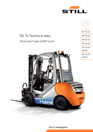 Ön forkliftler dizel Still RX 70-22 TDI