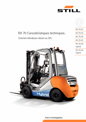 Diesel Forklifts Still RX 70-35