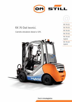 Diesel Forklifts Still RX 70-30