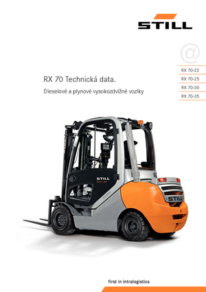 Ön forkliftler dizel Still RX 70-35