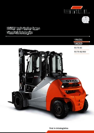 Ön forkliftler dizel Still RX 70-80/900