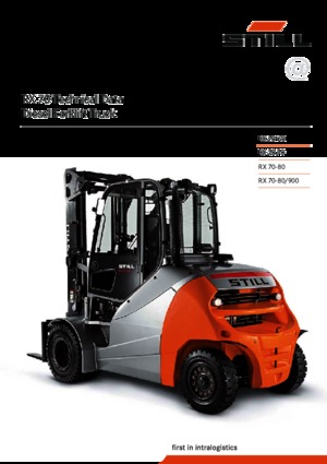 Ön forkliftler dizel Still RX 70-80/900