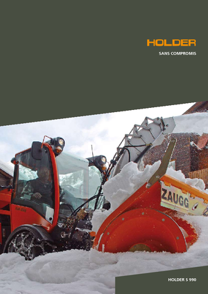 Municipal Tractors Front Hitch Holder S 990