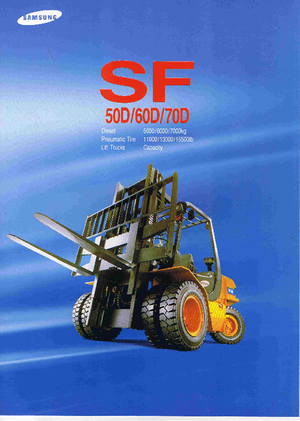 Diesel Forklifts Samsung SF 70 D