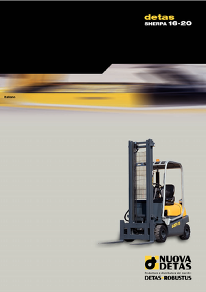 Diesel Forklifts Nuova Detas Sherpa 20