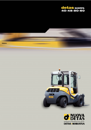 Diesel Forklifts Nuova Detas Sherpa 60