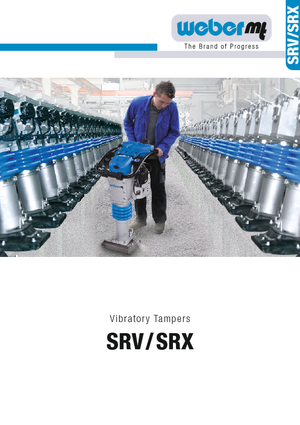 Gasoline and Diesel Rammers weber mt SRX 75 DH