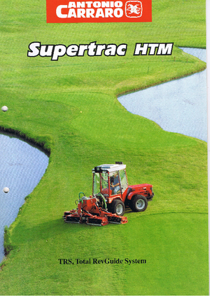 Belediye çok amaçlı araçlar dizel Carraro Supertrac 5400 HTM