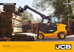 Telehandlers JCB TLT30-20D-HL 