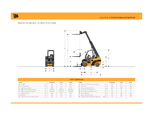 Telehandlers JCB TLT25D