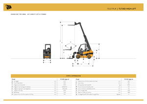 Telehandlers JCB TLT30