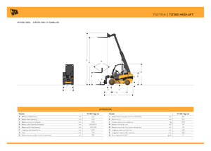 Telehandlers JCB TLT30