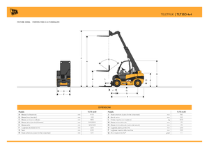 Telehandlers JCB TLT35D
