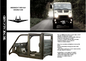 Belediye çok amaçlı araçlar dizel Bremach Trex 35.3/4