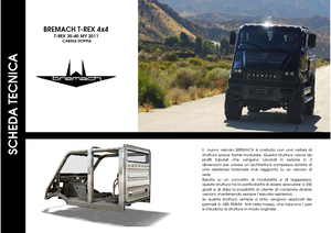 Belediye çok amaçlı araçlar dizel Bremach Trex 35.3/4