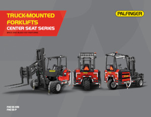 Dizel kamyon monteli forkliftler Palfinger FHC 55 STD