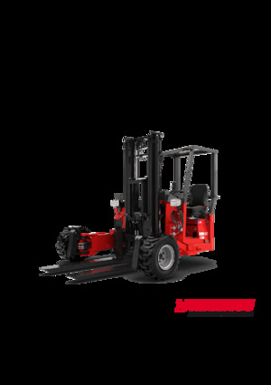 Dizel kamyon monteli forkliftler Manitou TMM 45 4W K ST5