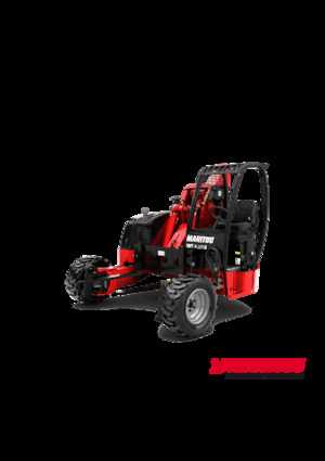 Diesel Truck Mounted Forklifts Manitou TMT-X 25 S K