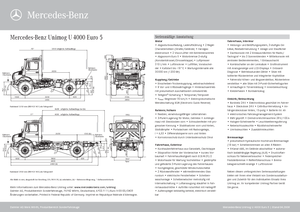Municipal Tractors Front Hitch Unimog U 4000