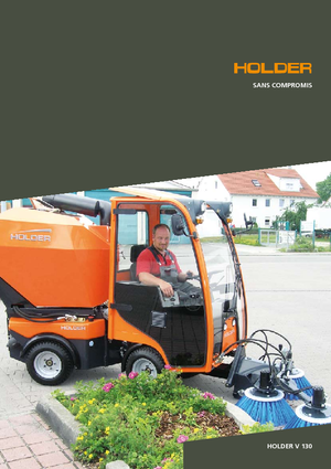 Belediye çok amaçlı araçlar dizel Holder V 130