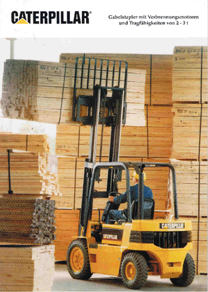 Ön forkliftler dizel Caterpillar VC 60 E