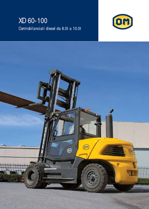 Ön forkliftler dizel OM XD 80