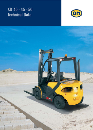 Diesel Forklifts OM XD 40