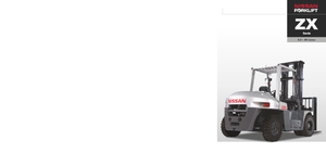 Ön forkliftler dizel Nissan ZX 60