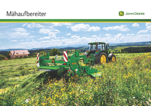 Trailed mowers disc with conditioner John Deere 630