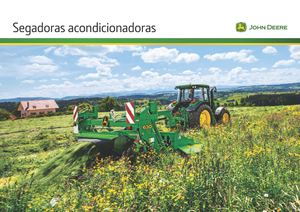 Trailed mowers disc with conditioner John Deere 630