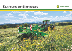 Trailed mowers disc with conditioner John Deere 630