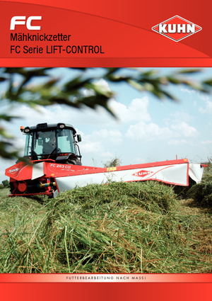 Rear-mounted mowers - disc with conditioner Kuhn FC 243 R-GII