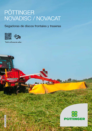 Klima ile birlikte cepheden monte biçme makinesi diski Pöttinger NovaCat 351 Alpha Motion ED