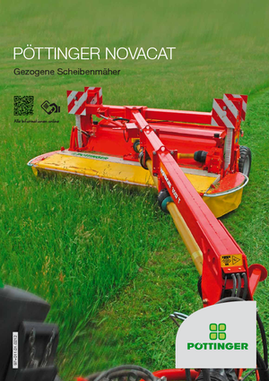 Trailed mowers disc with conditioner Pöttinger NovaCat 3507 T ED
