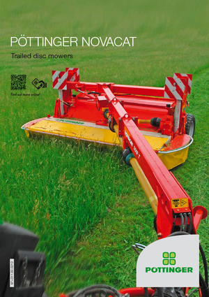 Trailed mowers disc with conditioner Pöttinger NovaCat 3507 T ED