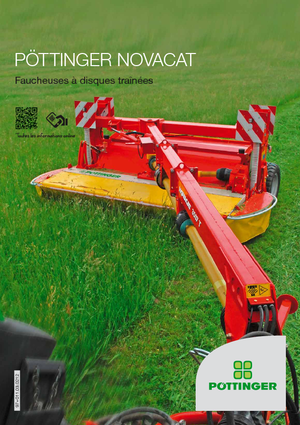 Trailed mowers disc with conditioner Pöttinger NovaCat 3507 T ED