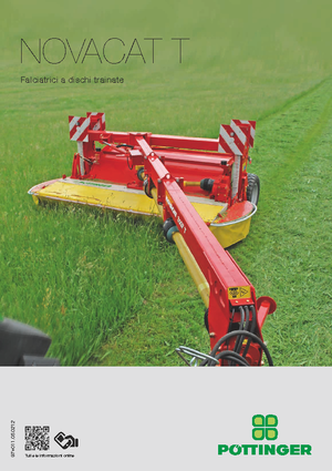 Trailed mowers disc with conditioner Pöttinger NovaCat 3507 T ED