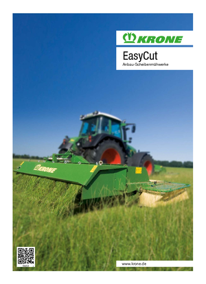 Rear-mounted mowers - disc without conditioner Krone EasyCut 280