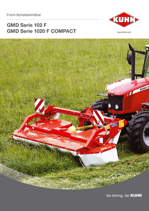 Front-mounted mowers - disc without conditioner Kuhn GMD 802 F