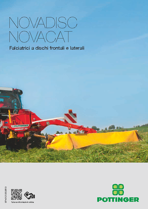 Rear-mounted mowers - disc without conditioner Pöttinger NovaCat 402